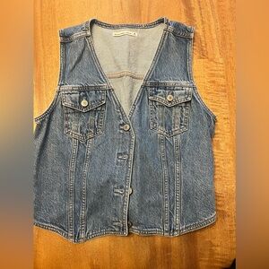 Denim vest